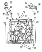 5096197AB - : Radiator Cooling Fan Module for Mopar Image