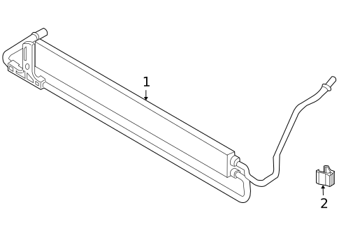 Power Steering Oil Cooler for 2003 BMW 745Li #0