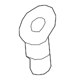 13327043 - : Lock Knob Bezel for Saab: 9-5 Image