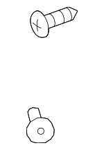 90561305 - Body: Door Trim Panel Screw for Saab: 9-5 Image