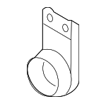 HP5Z5277A - Exhaust: Muffler &amp; Pipe Support for Ford: Fusion | Lincoln: MKZ Image