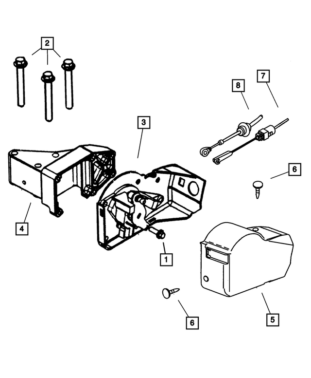4429779 - Fuel: Hex Head Bolt for Mopar Image