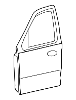 EC0158020P - Body: Door Shell for Mazda Image
