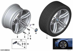 36112284756 - Wheels: Light Alloy Rim Ferricgrey for BMW Image