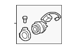 819201EA00 - Steering: Cylinder &amp; Keys for Hyundai: Accent Image