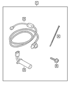 56044359AA - Mopar Accessories - Component Parts: Engine Block Heater for Mopar Image
