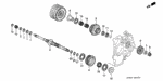 22815P4P003 - Transmission - Automatic: RING, SEALING (29MM) for Honda Image