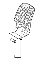 717050625020 - Body: Seat Back Panel for Lexus: ES250, ES300h, ES350 Image