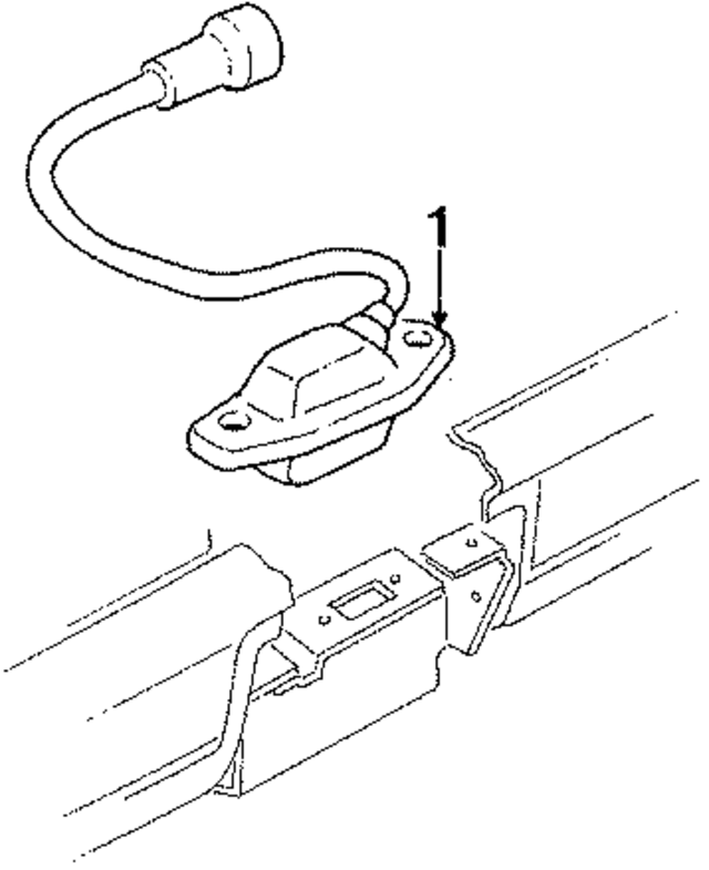 5978391 - Electrical: License Lamp for GM Image
