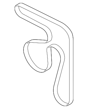 23780AA111 - : Serpentine Belt for Subaru Image