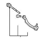 32106778548 - : Tie Rod Assembly for Mini: Cooper Image