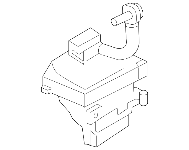 2006-2012 Ford Washer Fluid Reservoir 6E5Z-17618-A | OEM Parts Online