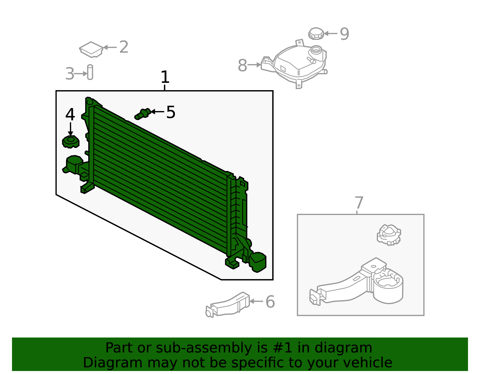 31686548 - High-Quality Radiator for 2021-2025 Volvo | AutoNation Parts