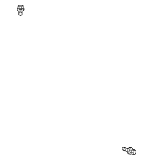 MS240142 - Body: Tail Lamp Assembly Bolt for Mitsubishi: Eclipse, Eclipse Cross, Endeavor, Expo, Expo LRV, Galant, Lancer, Mirage, Mirage G4, Montero, Montero Sport, Outlander Image