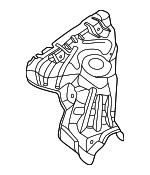 165905RB1A - Exhaust: Heat Shield for Nissan: Kicks, Kicks Play, Versa Image image