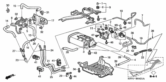 Canister (2) for 2003 Acura MDX #0