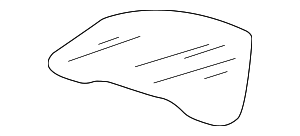 99654251102 - Body: Door Glass for Porsche Image