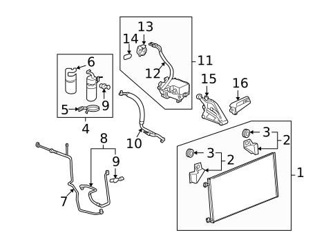 Hoses & Pipes for 2009 GMC Sierra 1500 #0