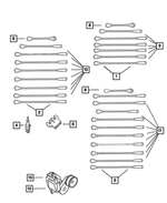 56028277AA - : Ignition Cable for Mopar Image