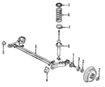 F4BZ4A013A - Suspension: Spindle for Ford: Aspire Image