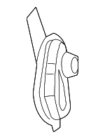 9990520019051 - Body: Steering Wheel Transmission Shift Control Switch for Mercedes-Benz Image