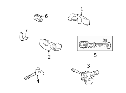 Keyless Entry Components for 2000 Chrysler Concorde #0