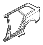 4Z7809837 - Body: Uniside Assembly for Audi Image