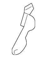 41147145328 - Body: Inner Wheelhouse Holder for BMW: 1 Series M, 128i, 135i, 135is, 328i, 328i xDrive, 328xi, 335i, 335i xDrive, 335is, 335xi, M3, X1 Image