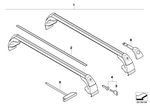 82720144045 - Retrofitting / Conversion / Accessories: Cover Strip for BMW Image