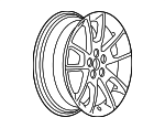 9596801 - Suspension: Wheel, Alloy for Chevrolet: Malibu Image