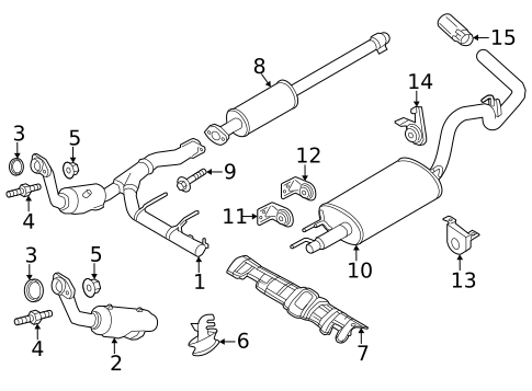 Catalytic Converter for 2018 Ford F-150 #0