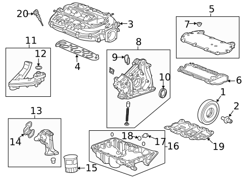 Intake for 2017 Acura RDX #0