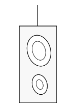 5WA815155A - HVAC: Expansion Valve Seal Kit for Volkswagen: Arteon, Atlas, e-Golf, Golf, Golf Alltrack, Golf R, Golf SportWagen, GTI, ID. Buzz, ID.4, Jetta, Taos, Tiguan Image
