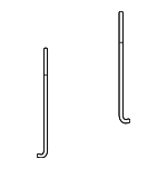 31513SP0010 - Electrical: Hold Down Strap Bolt for Honda: Accord, Accord Crosstour, Civic, CR-V, CR-Z, Crosstour, Fit, Insight, Odyssey, Prelude, Ridgeline Image