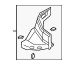8W0853887P - : Liner Extension for Audi: A4, A4 Quattro, S4 Image
