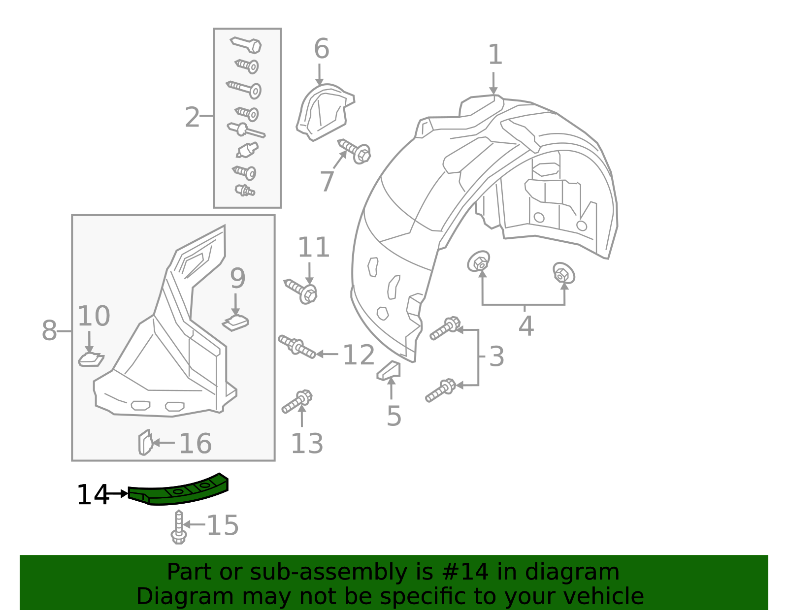 8W0-853-834 - Right Front Spoiler End Plate 2017-2025 Audi | Audi Parts ...