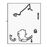 LR160433 - Emission System: Tank Assembly for Land Rover: Discovery, Range Rover, Range Rover Sport Image