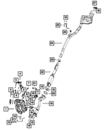 6106632AA - Exhaust: Nut for Mopar Image