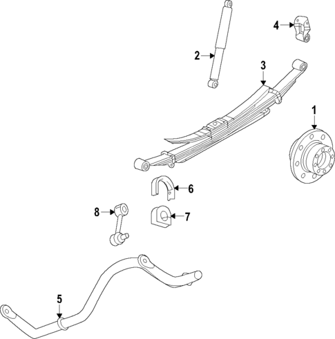 Ride Control for 2025 Chevrolet Silverado 2500 HD #0