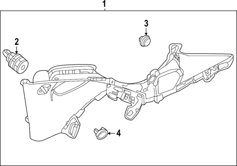 Interior Trim - Quarter Panels for 2022 Honda Civic #0