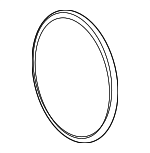 172790W010 - Exhaust: Catalytic Converter Gasket for Toyota Image