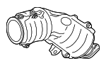 17400F0040 - Exhaust: Catalytic Converter for Toyota Image