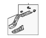 65660S82A00ZZ - : Floor Side Rail for Honda Image