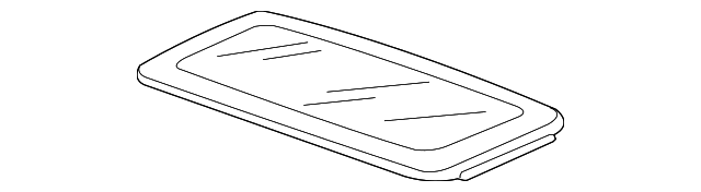 2007-2013 Acura MDX Sunroof Glass 70200-STX-A02 | OEM Parts