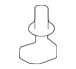 70623SM4003 - Body: Side Cover Cap for Acura: CL, ILX, MDX, RDX, RL, RLX, TL, TSX Image