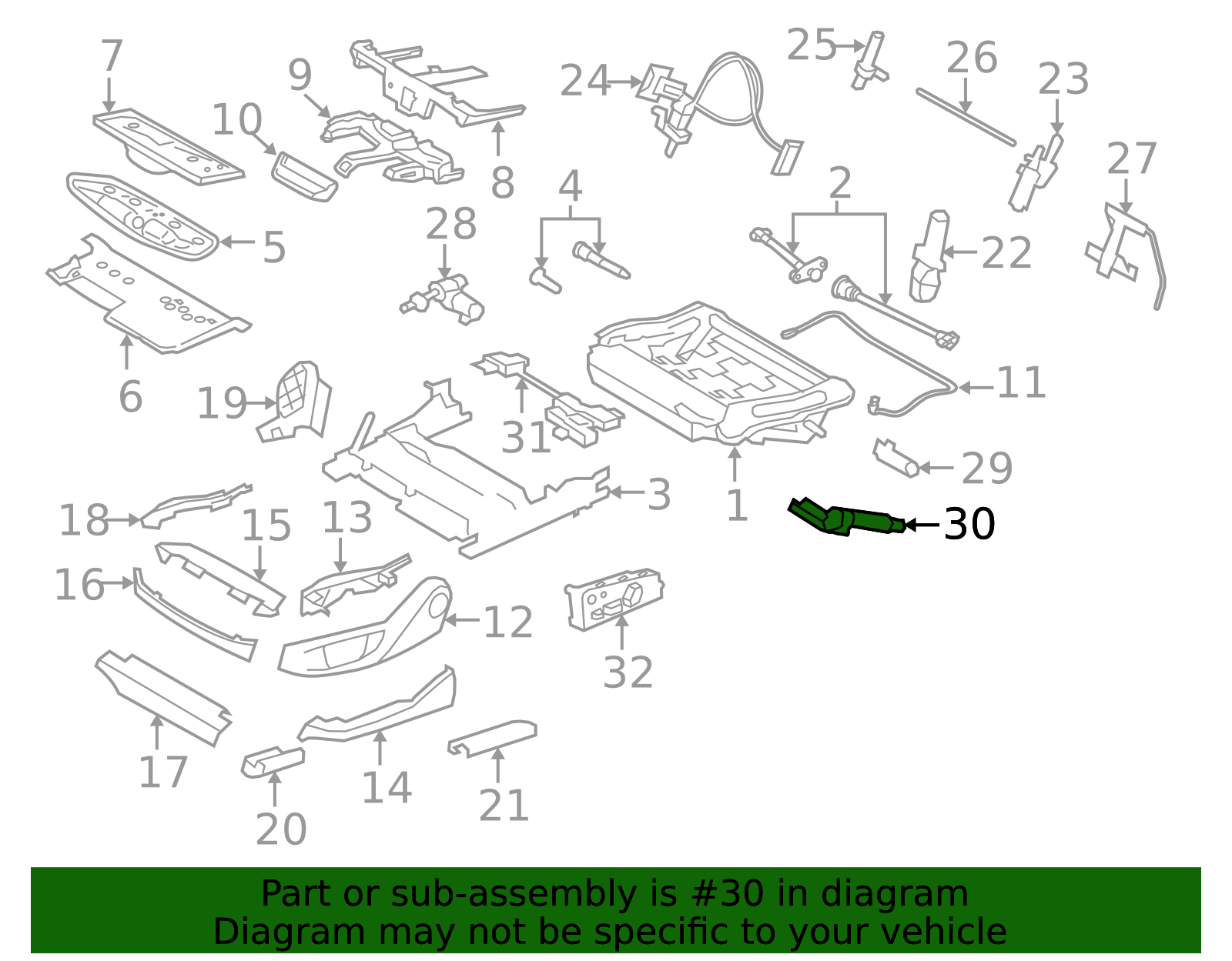 52-10-7-314-222 - Adjust Motor - 2013-2019 BMW | BMW Parts Exchange