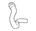 31368397 - Cooling System: Hose for Volvo: S60, S60 Cross Country, XC60, XC70 Image