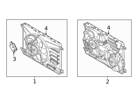 Cooling Fan for 2016 Volvo S60 #0