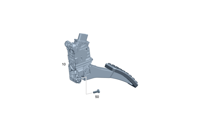 1773001900 - Control: Accelerator Pedal Module for Mercedes-Benz Image image