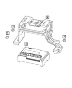68611938AA - Electrical: Transfer Case Control Module for Mopar Image